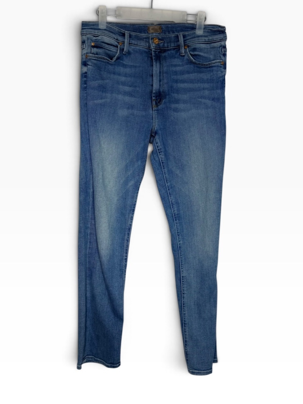MOTHER The Mid Rise Dazzler Flood Jeans Sweet Petals Size 32 - Picture 2 of 8